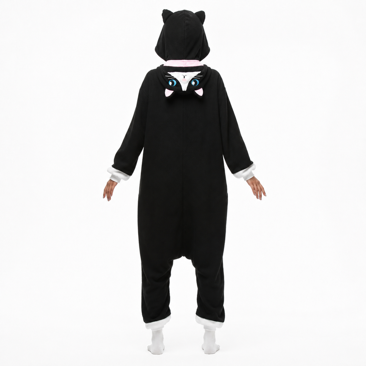 Black Cat Kigurumi Onesie - product detail