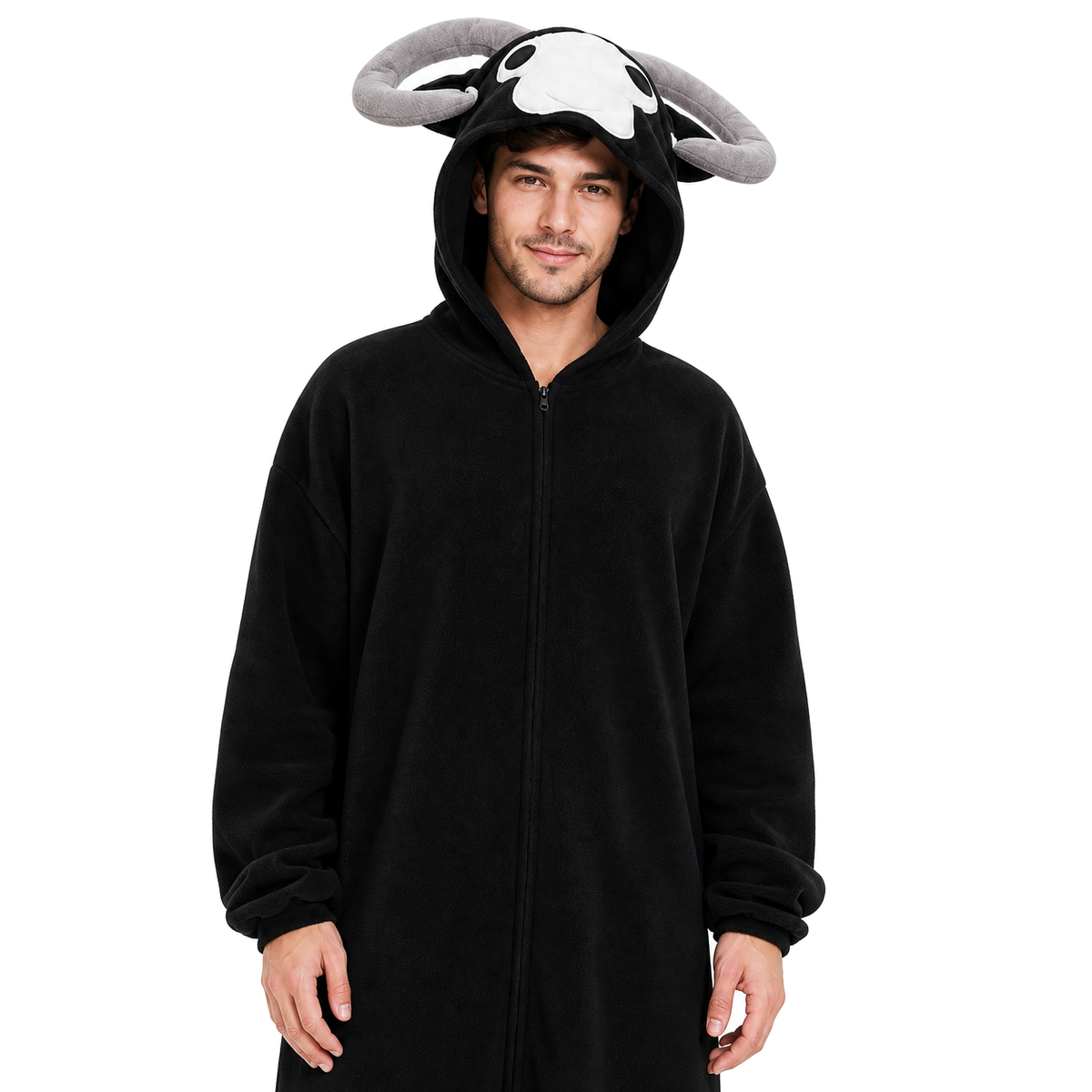 Black Ram Kigurumi Onesie - product detail