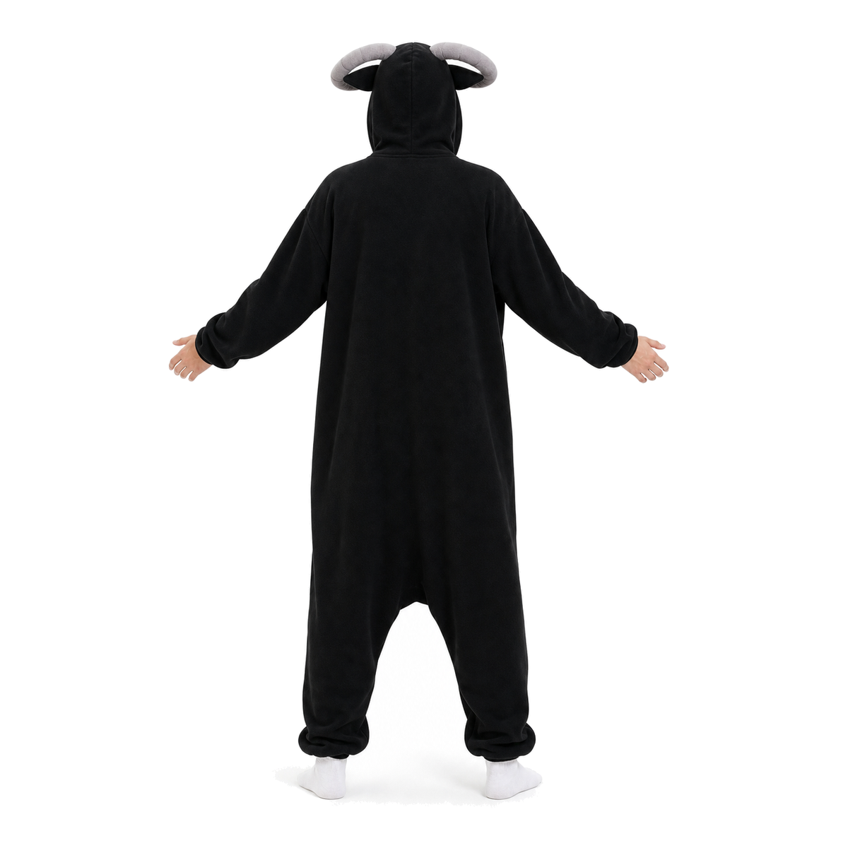 Black Ram Kigurumi Onesie - product detail