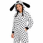 Black White Dalmatian Kigurumi Onesie - product detail
