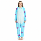 Blue Purple Monster Kigurumi Onesie product detail 4
