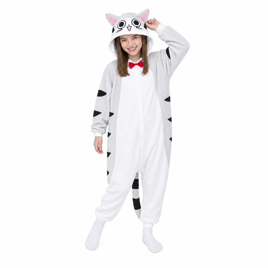 Chi Gray Cat Kigurumi Onesie - product detail
