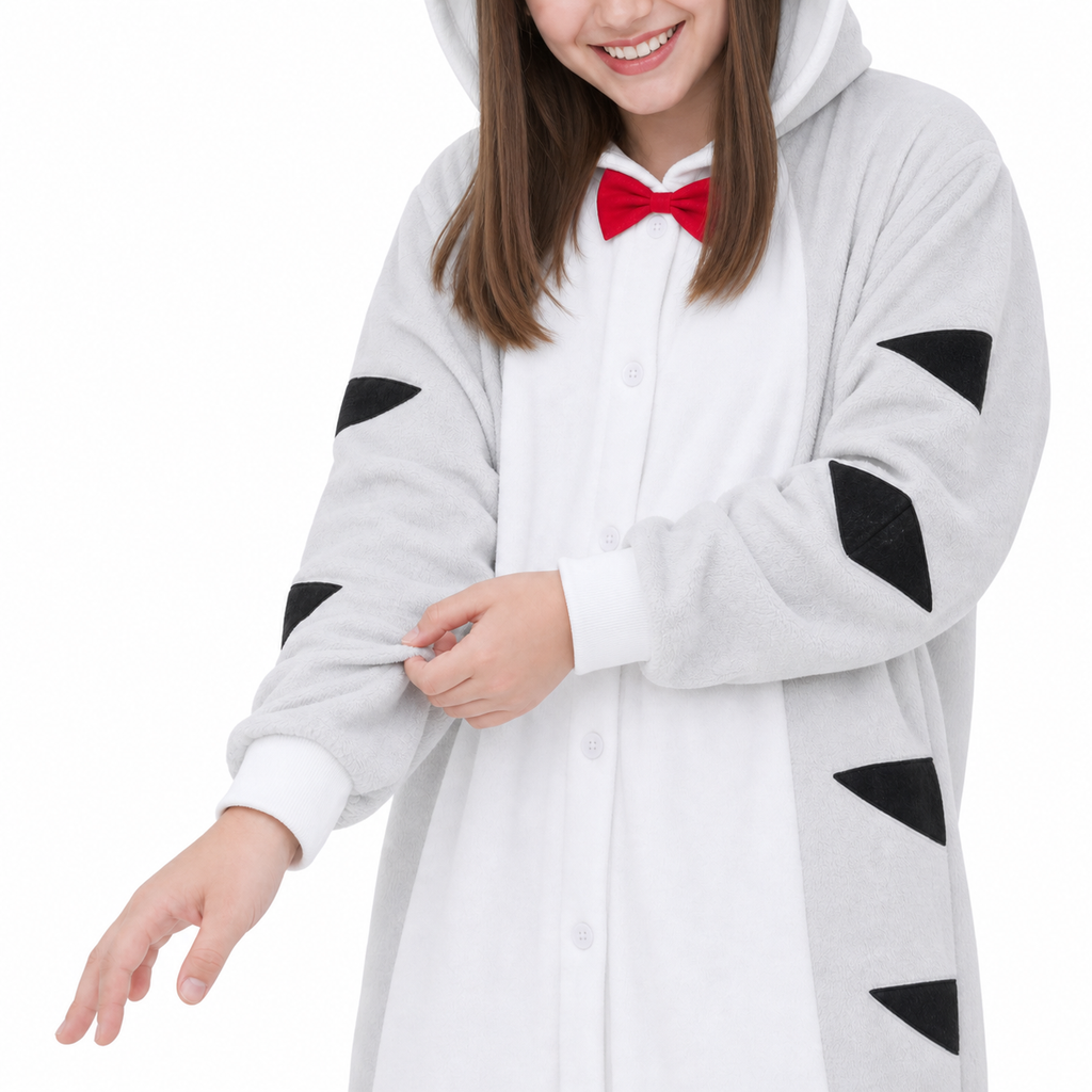 Chi Gray Cat Kigurumi Onesie - product detail