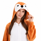 Classic Orange Fox Kigurumi Onesie product detail 2