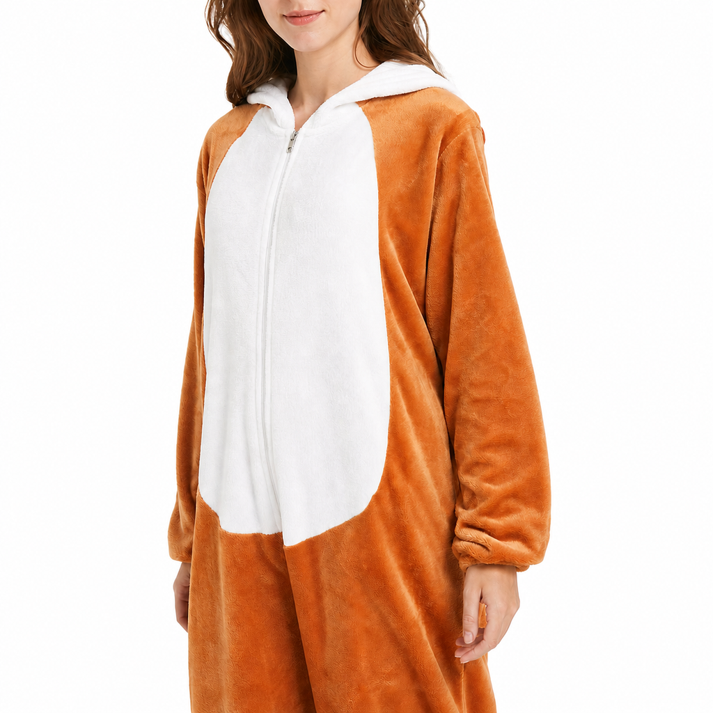 Classic Orange Fox Kigurumi Onesie product detail 5