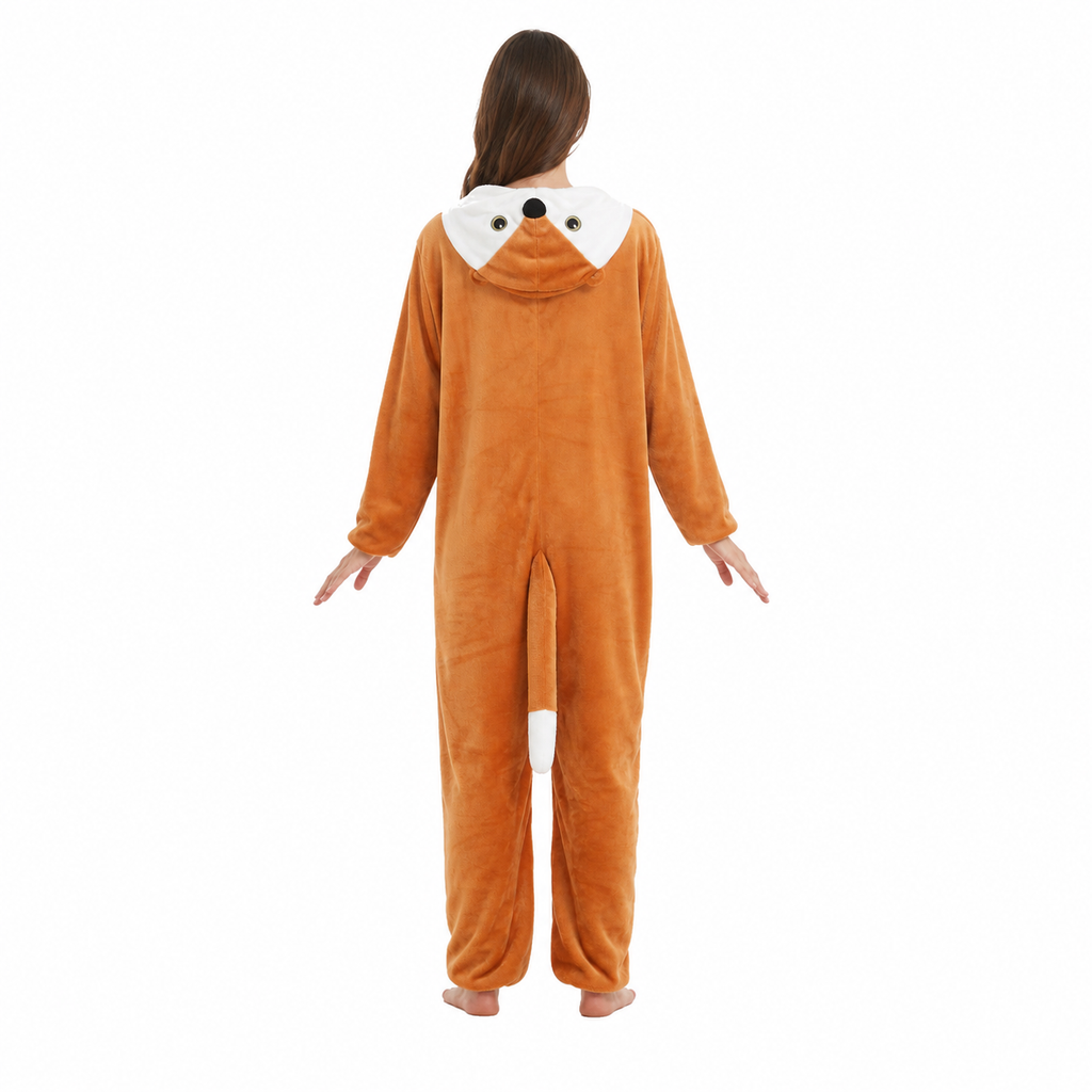 Classic Orange Fox Kigurumi Onesie product detail 7