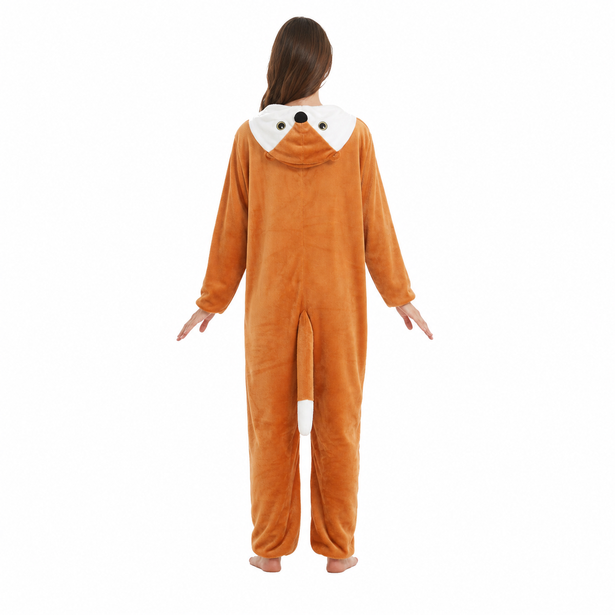 Classic Orange Fox Kigurumi Onesie product detail 7