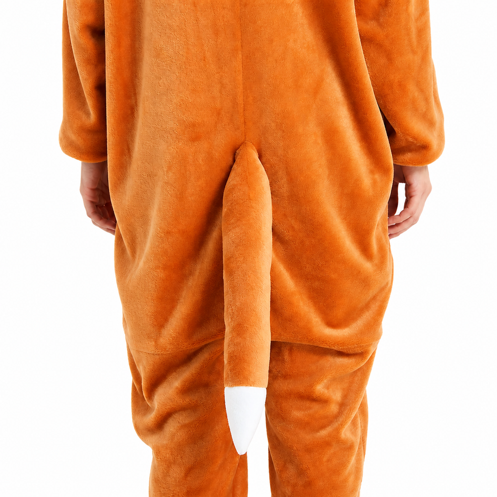 Classic Orange Fox Kigurumi Onesie product detail 8