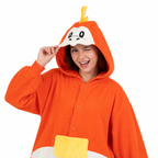 Fuecoco Kigurumi Onesie — 02-hood-face-closeup.png