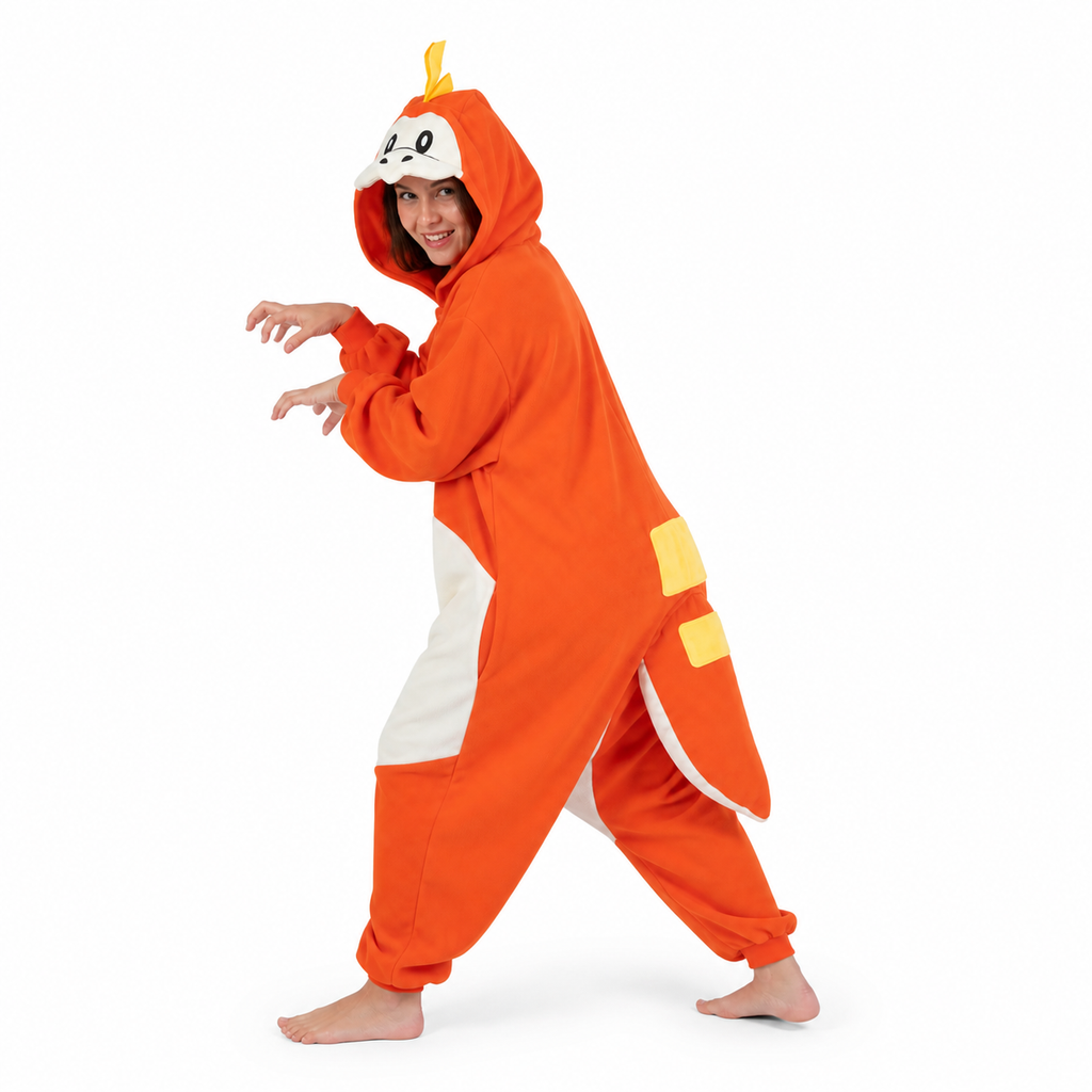 Fuecoco Kigurumi Onesie — 06-side-clawing.png