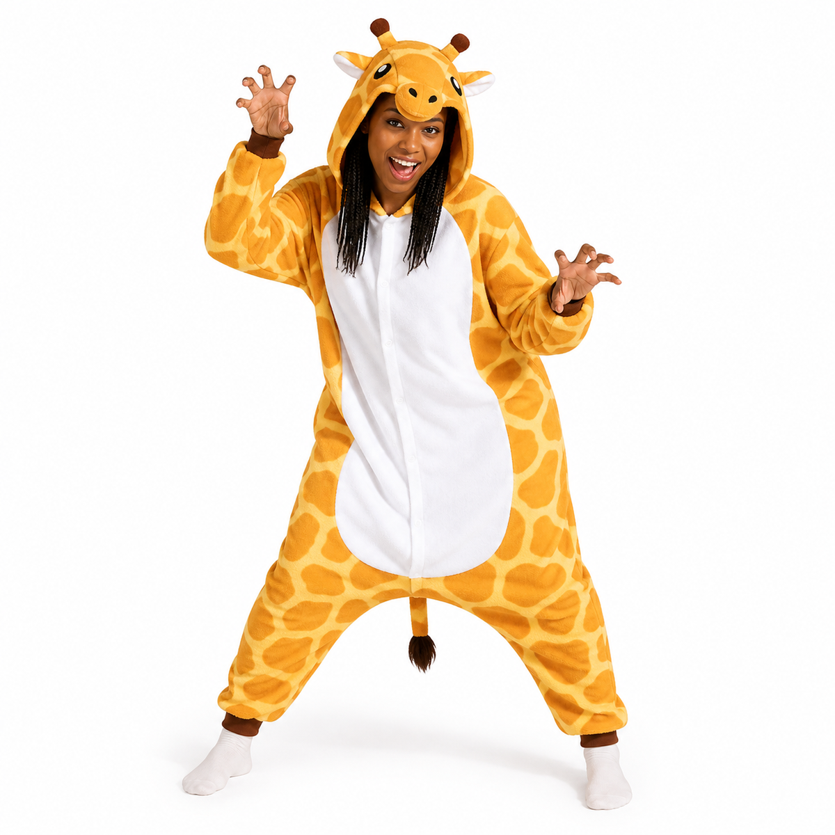 Giraffe Kigurumi Onesie - hero