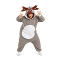 Gray Moose Kigurumi Onesie - hero