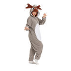 Gray Moose Kigurumi Onesie - product detail
