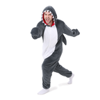 Gray Shark Kigurumi Onesie - product detail
