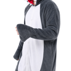 Gray Shark Kigurumi Onesie - product detail