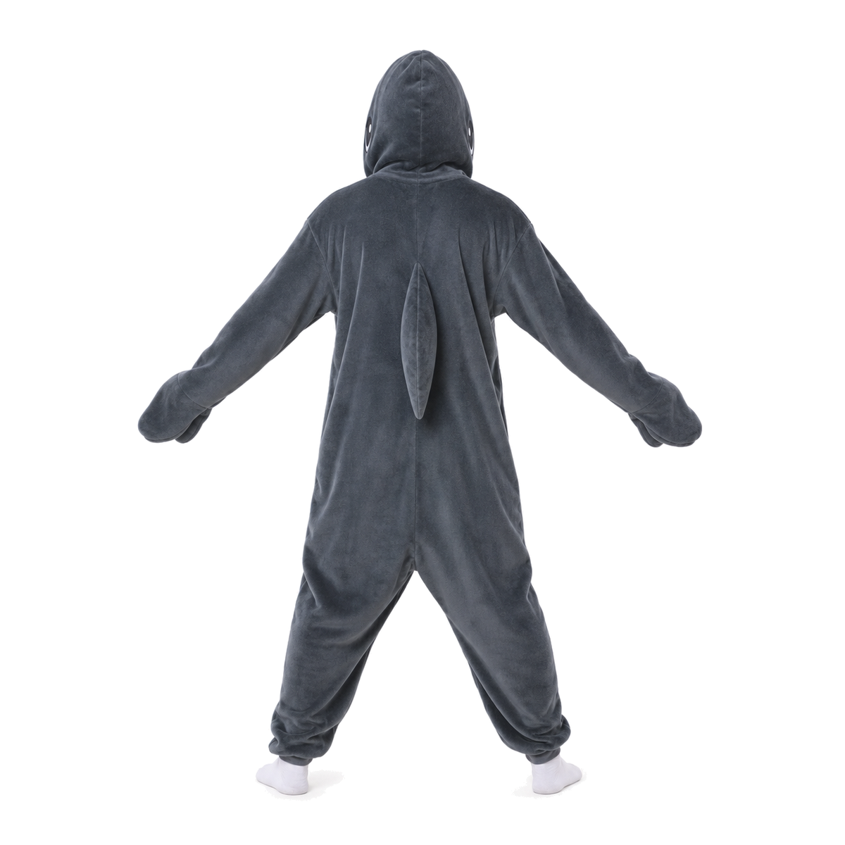 Gray Shark Kigurumi Onesie - product detail