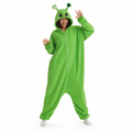 Green Alien Kigurumi Onesie - hero