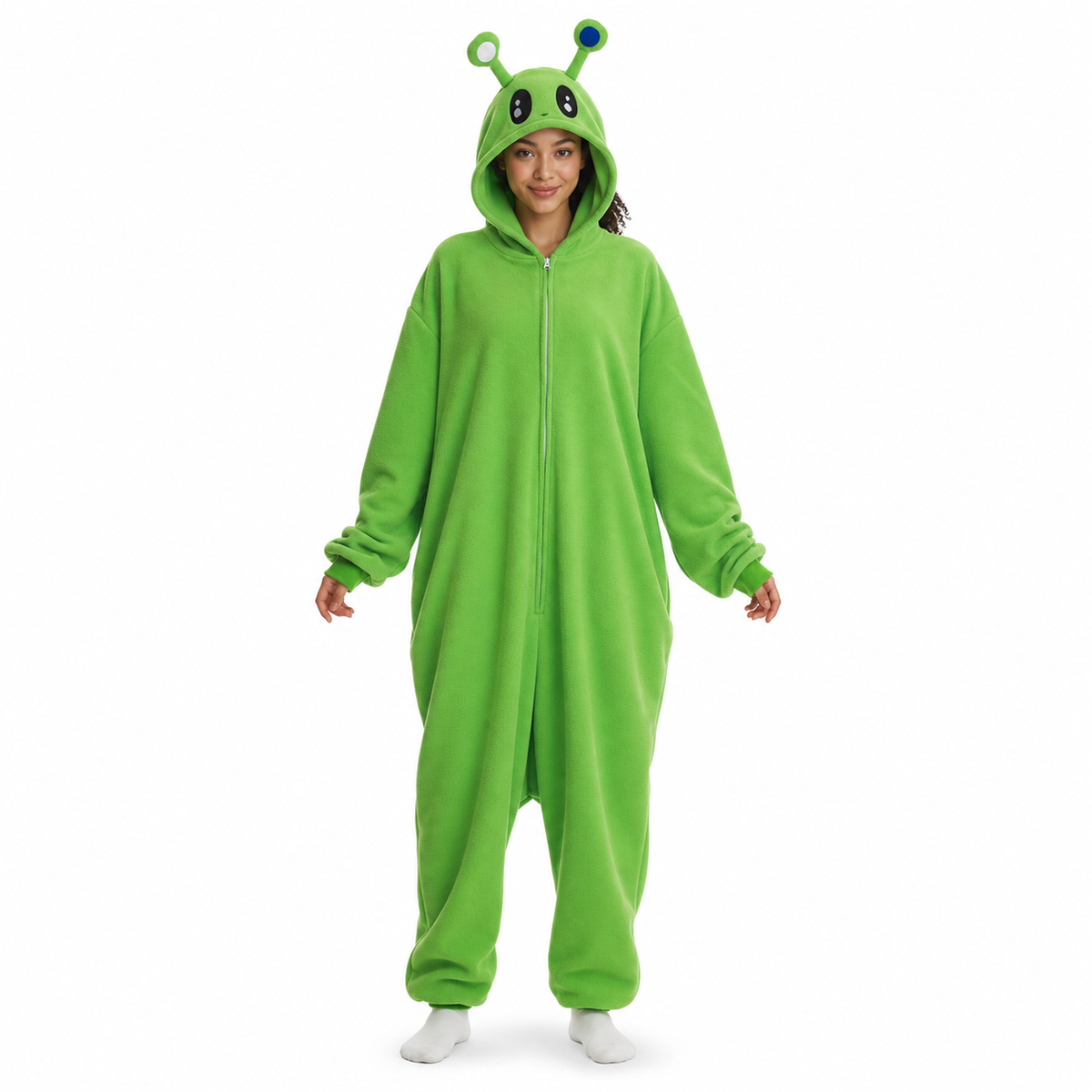 Green Alien Kigurumi Onesie - product detail