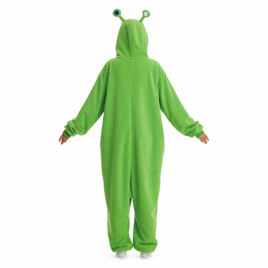 Green Alien Kigurumi Onesie - product detail