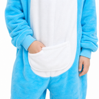 Kids Blue Cat Kigurumi Onesie product detail 5