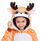 Kids Fawn Kigurumi Onesie product detail 2