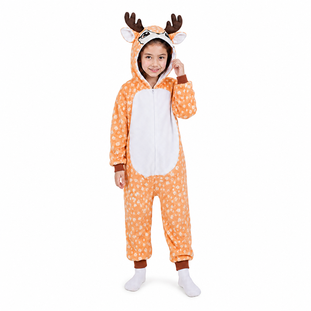Kids Fawn Kigurumi Onesie product detail 4