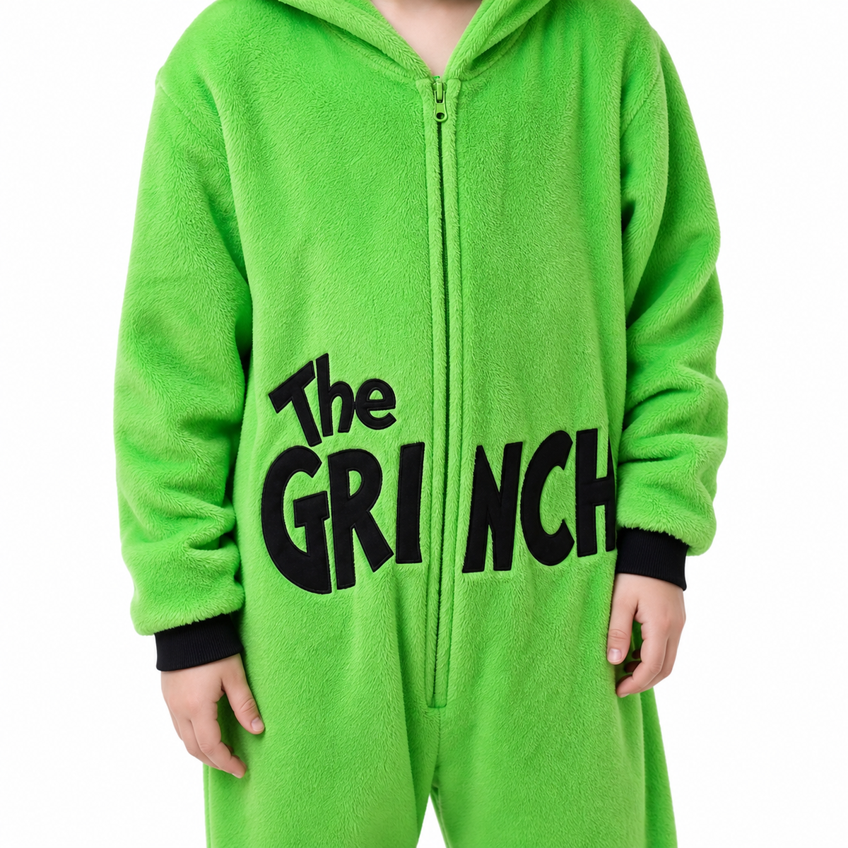 Kids Green Monster Kigurumi Onesie product detail 5