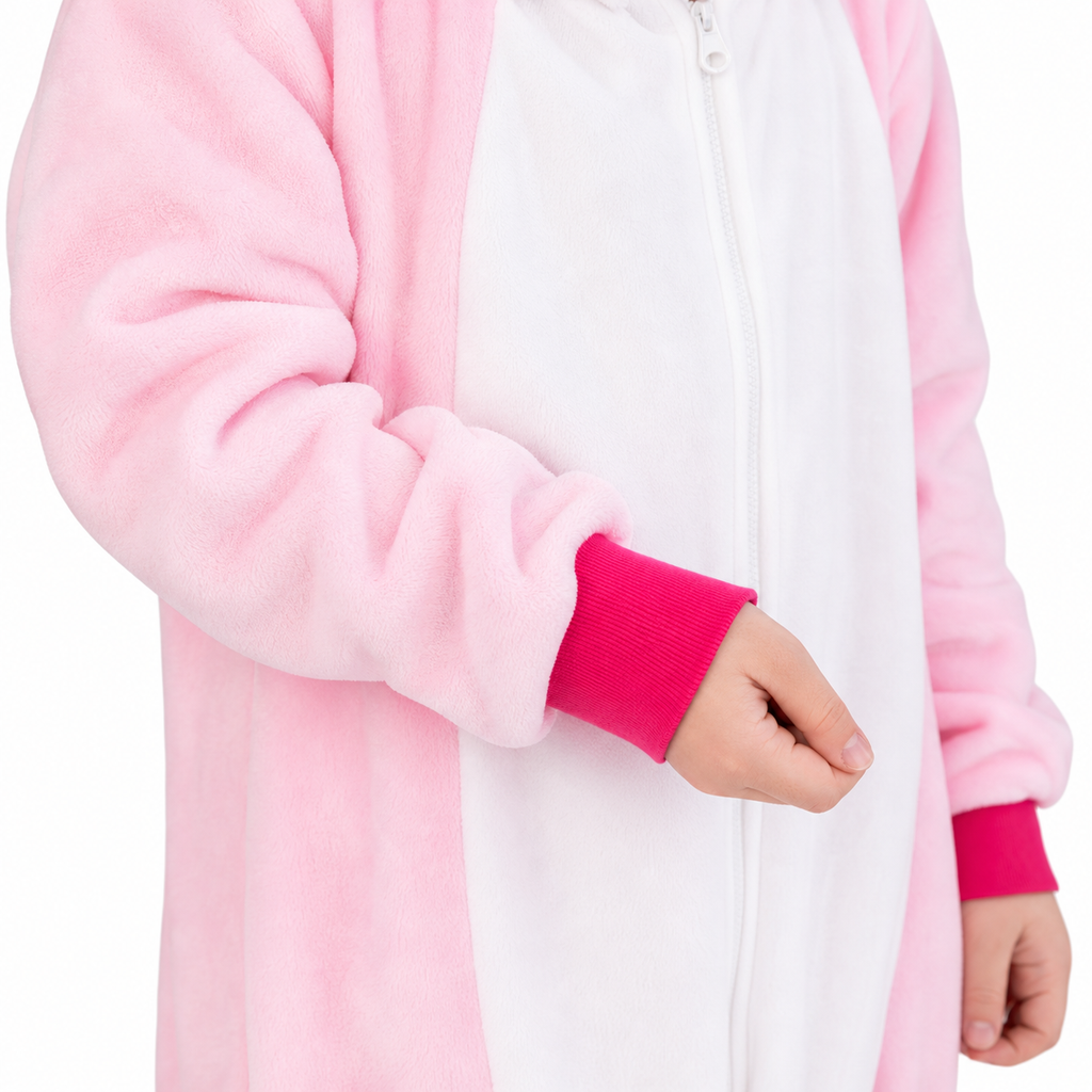 Kids Pink Pegasus Kigurumi Onesie product detail 5