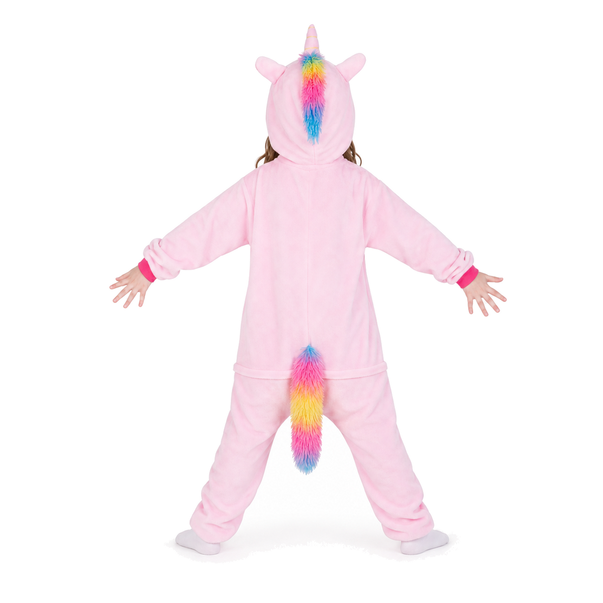 Kids Pink Pegasus Kigurumi Onesie product detail 7