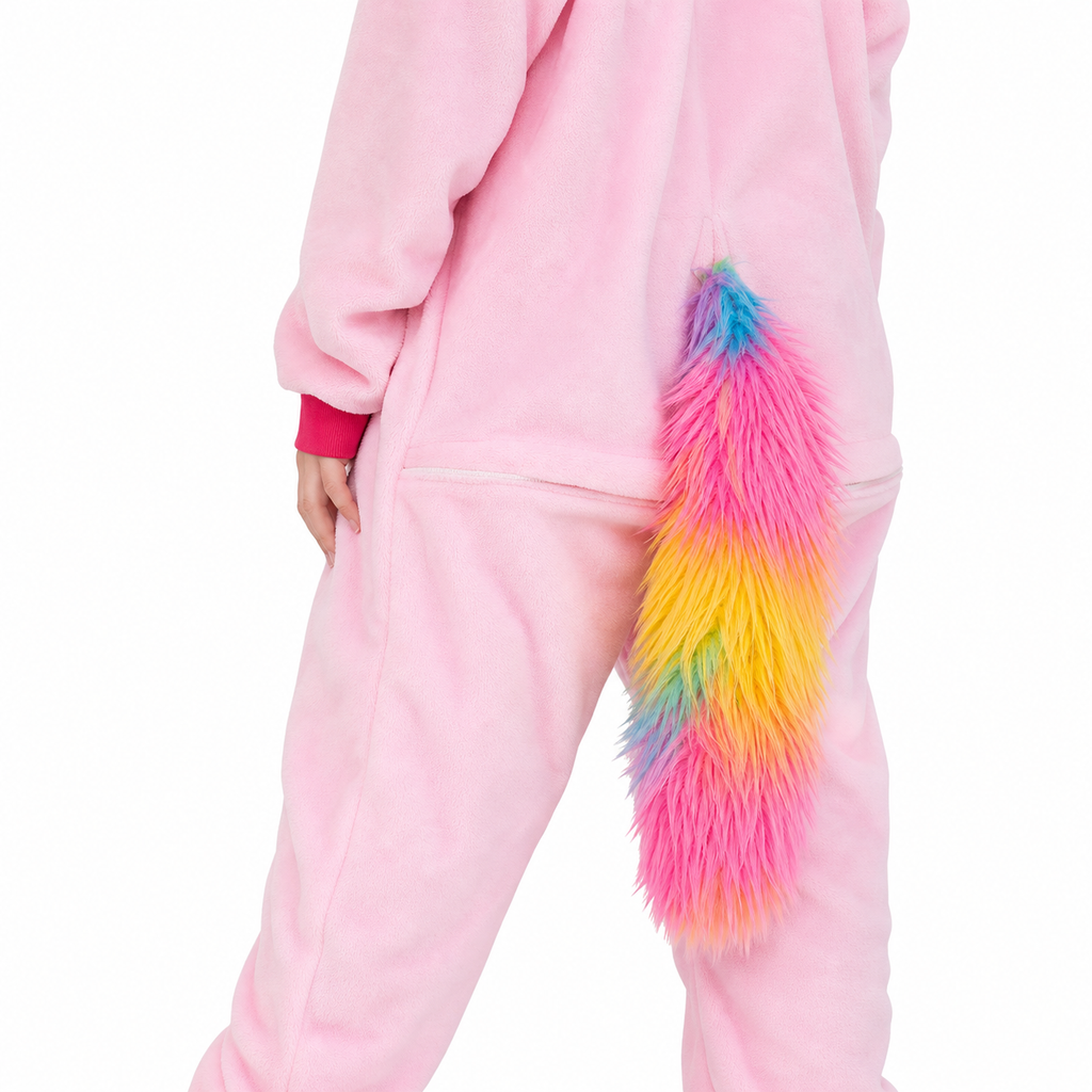 Kids Pink Pegasus Kigurumi Onesie product detail 8