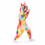 Kids Rainbow Star Pegasus Kigurumi Onesie product detail 6