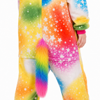 Kids Rainbow Star Pegasus Kigurumi Onesie product detail 8