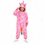 Kids Sleepy Pink Pegasus Kigurumi Onesie product detail 4