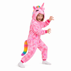 Kids Sleepy Pink Pegasus Kigurumi Onesie product detail 6