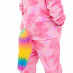 Kids Sleepy Pink Pegasus Kigurumi Onesie product detail 8