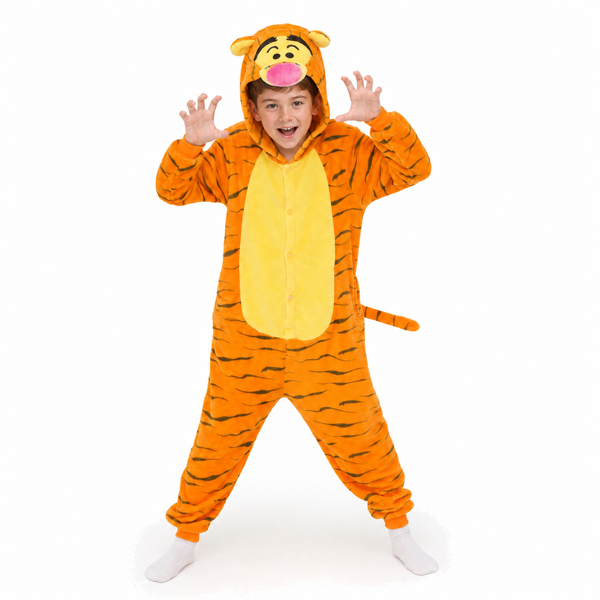 Kids Tigger Kigurumi Onesie - hero