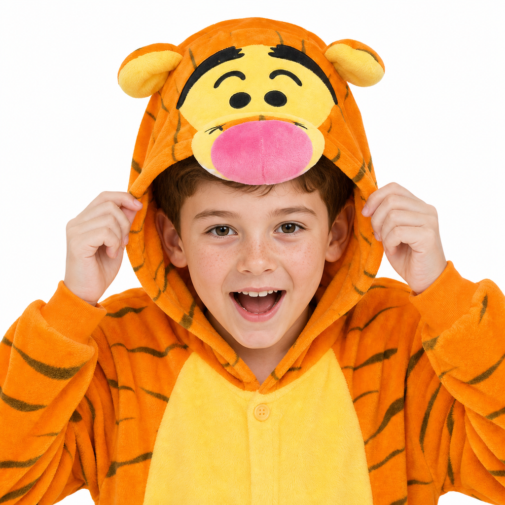 Kids Tigger Kigurumi Onesie - product detail