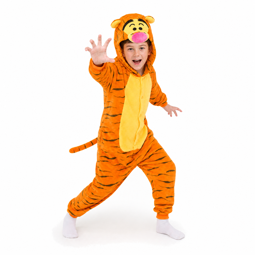 Kids Tigger Kigurumi Onesie - product detail
