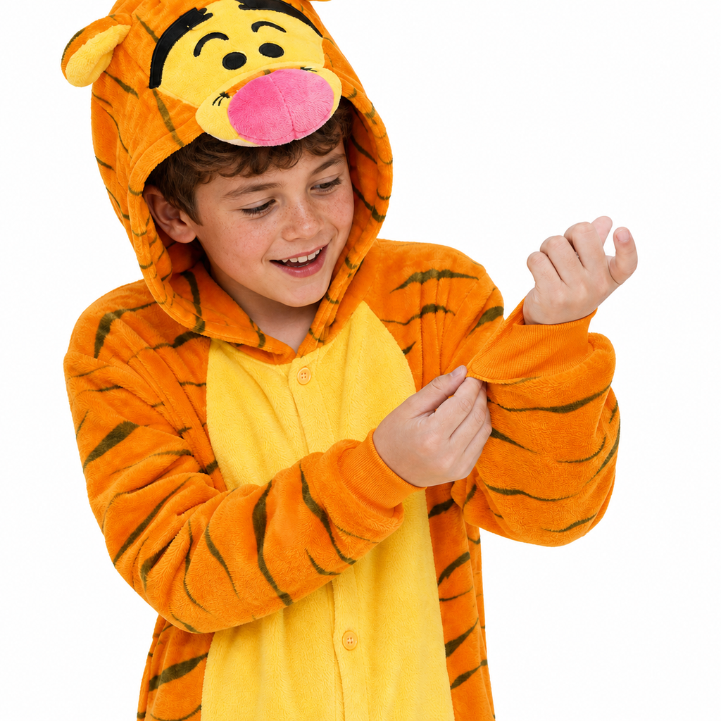 Kids Tigger Kigurumi Onesie - product detail