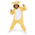 Kids Yellow Bear Kigurumi Onesie - hero