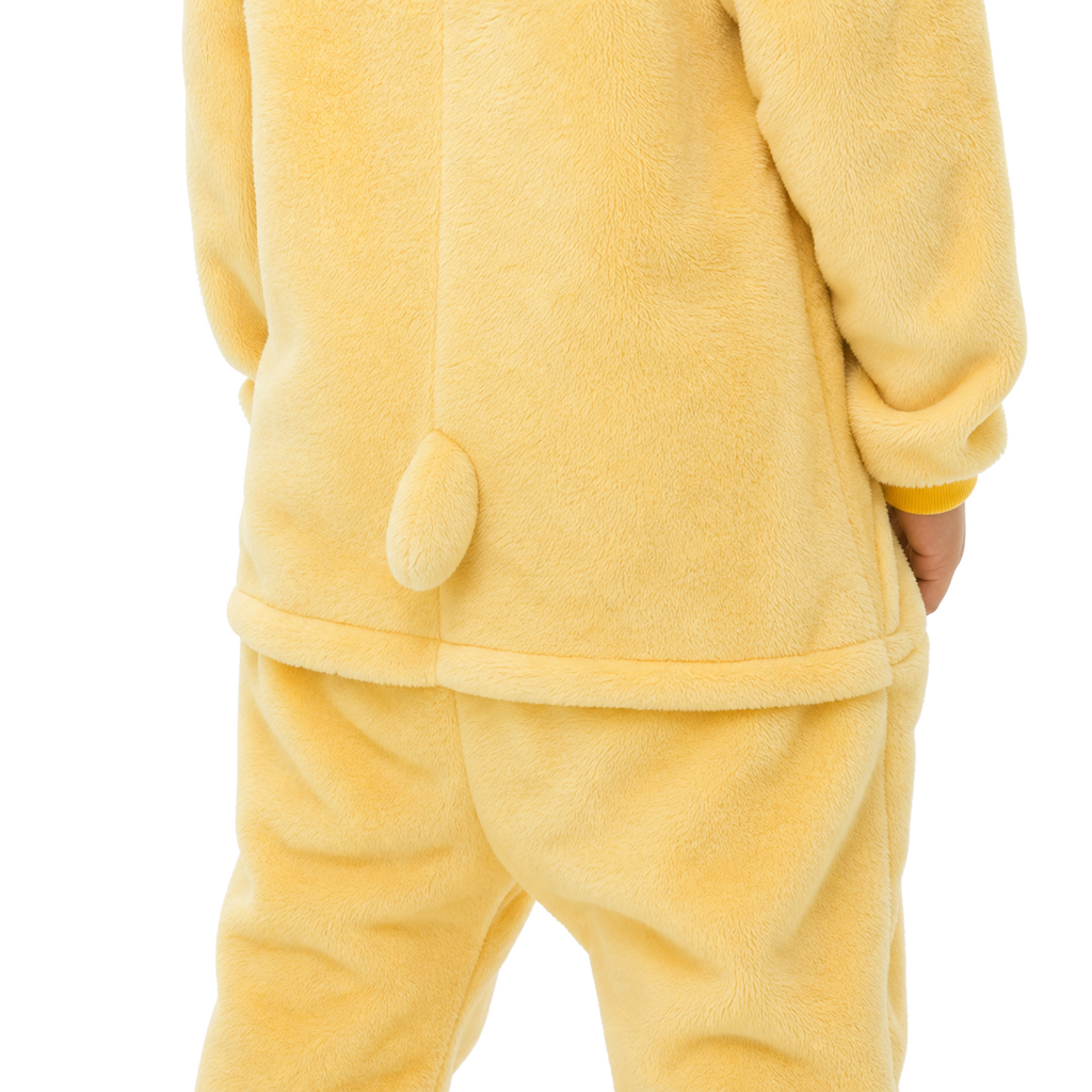 Kids Yellow Bear Kigurumi Onesie - product detail