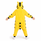Kids Yellow Tiger Kigurumi Onesie - product detail