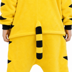 Kids Yellow Tiger Kigurumi Onesie - product detail
