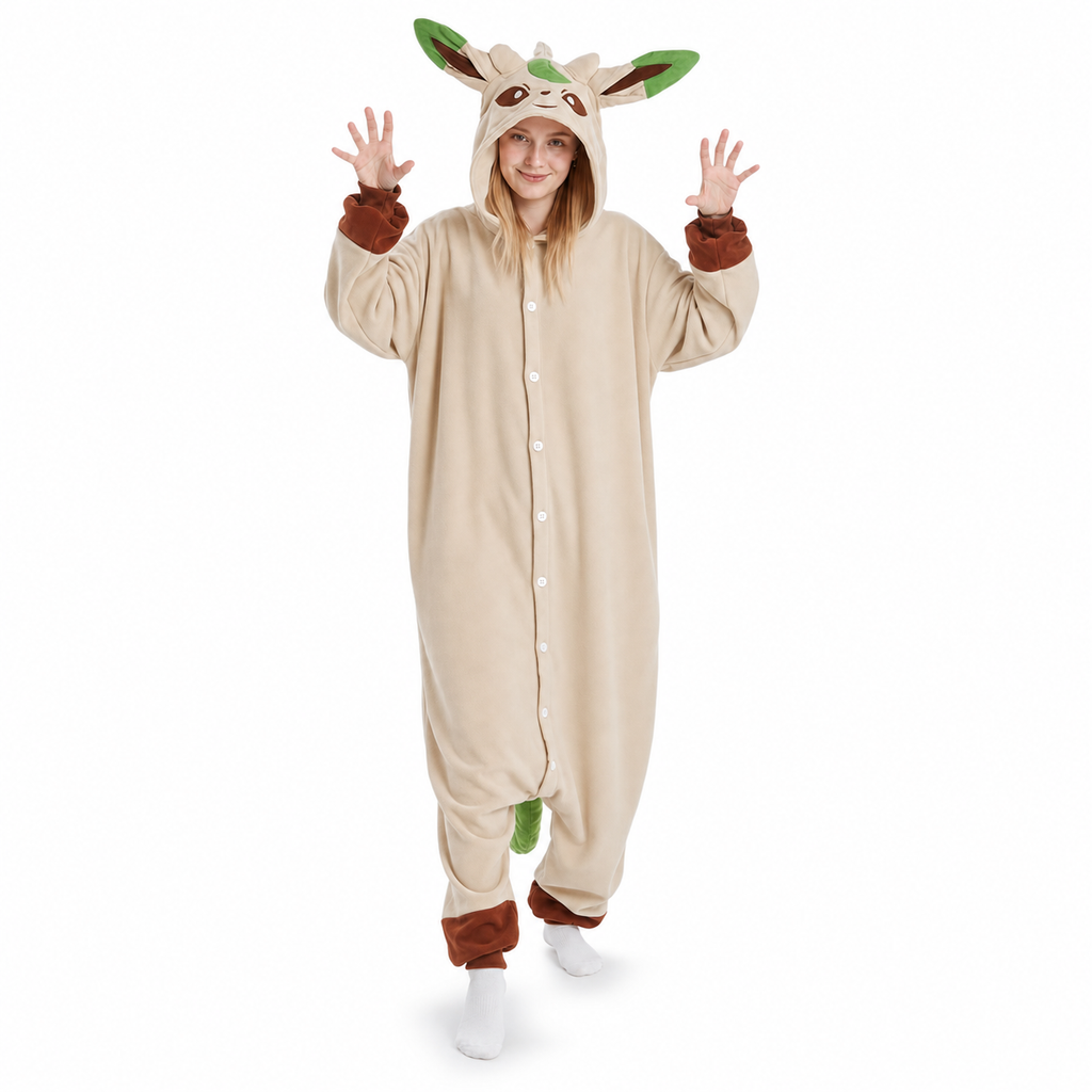 Leafeon Kigurumi Onesie hero image
