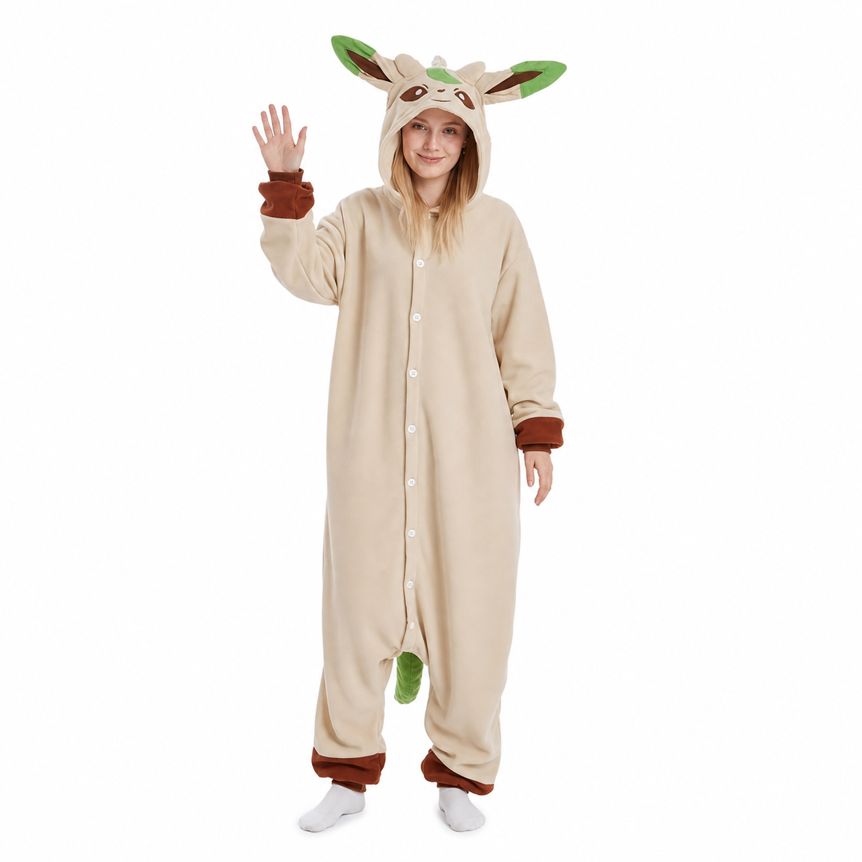 Leafeon Kigurumi Onesie product detail 2