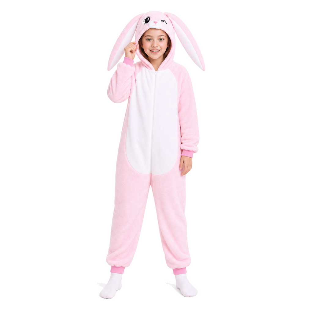 Light Pink Bunny Kigurumi Onesie product detail 4