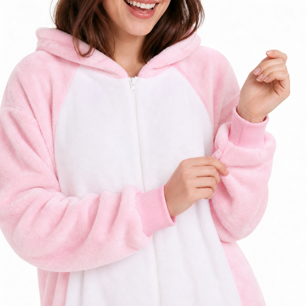 Light Pink Bunny Kigurumi Onesie product detail 5