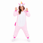 Light Pink Unicorn Kigurumi Onesie hero image