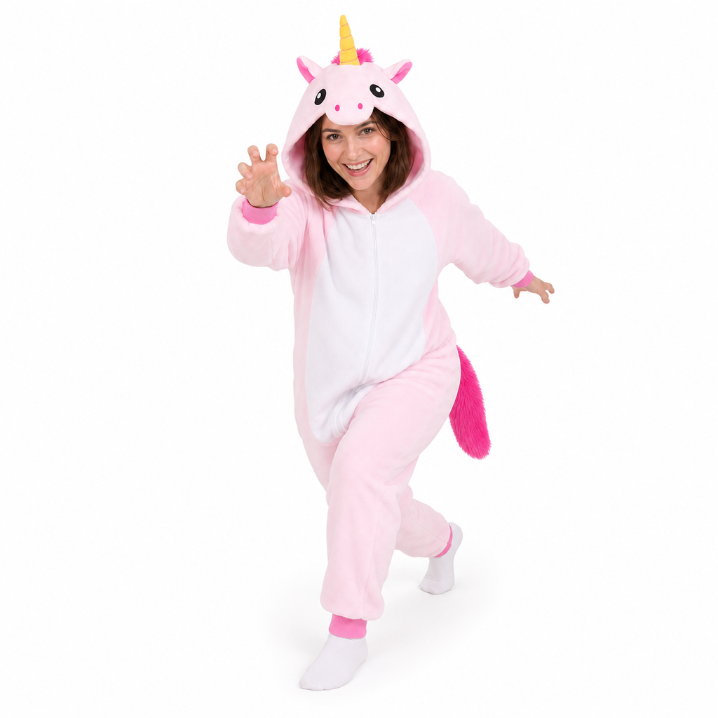 Light Pink Unicorn Kigurumi Onesie product detail 3