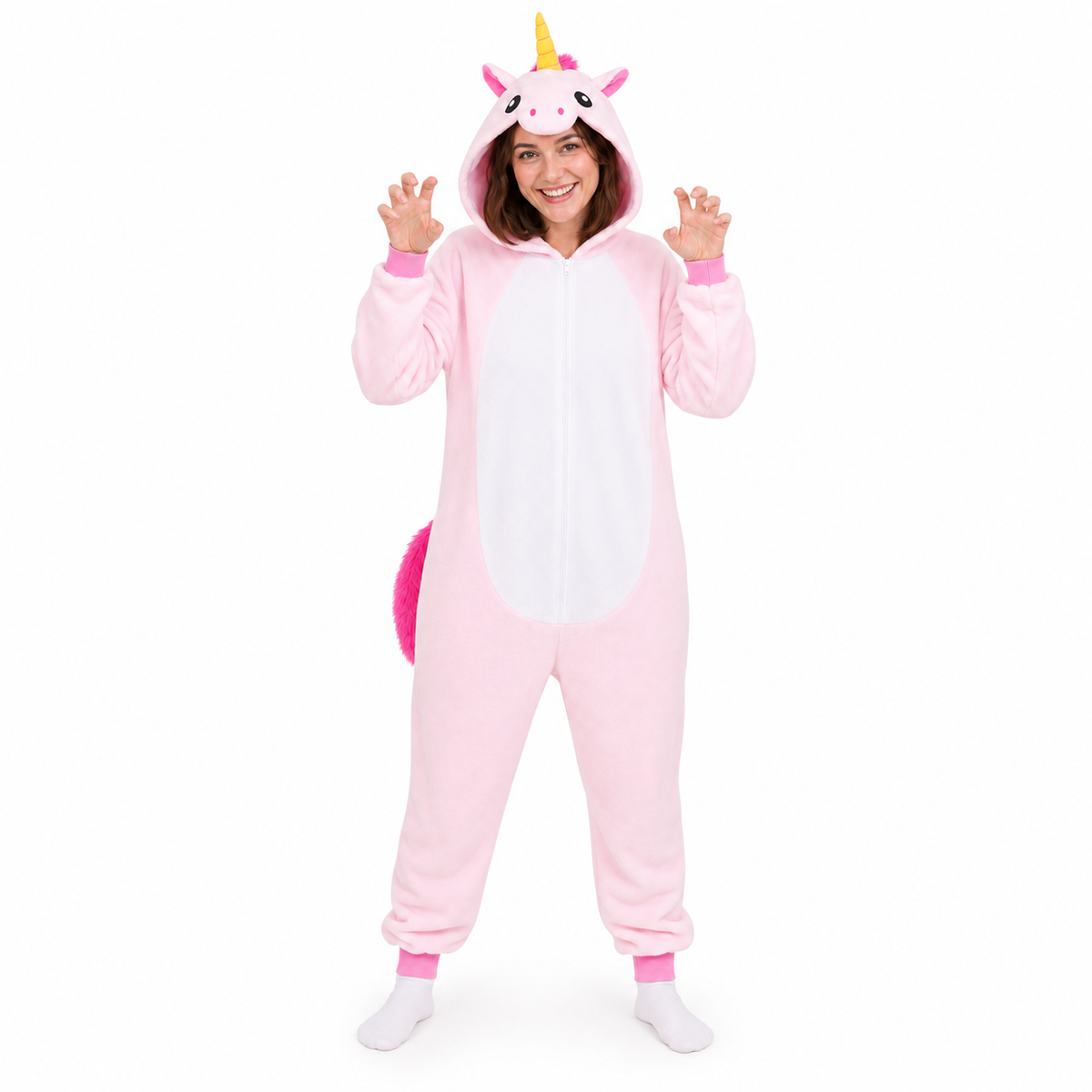 Light Pink Unicorn Kigurumi Onesie product detail 4